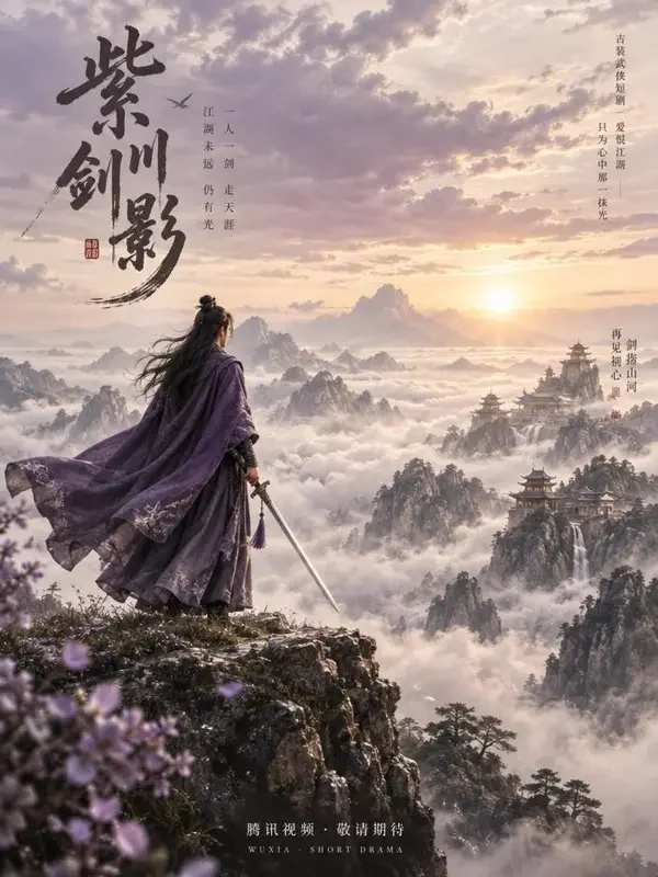 黄豆短剧《九霄剑帝》封面 - 玄幻仙侠短剧